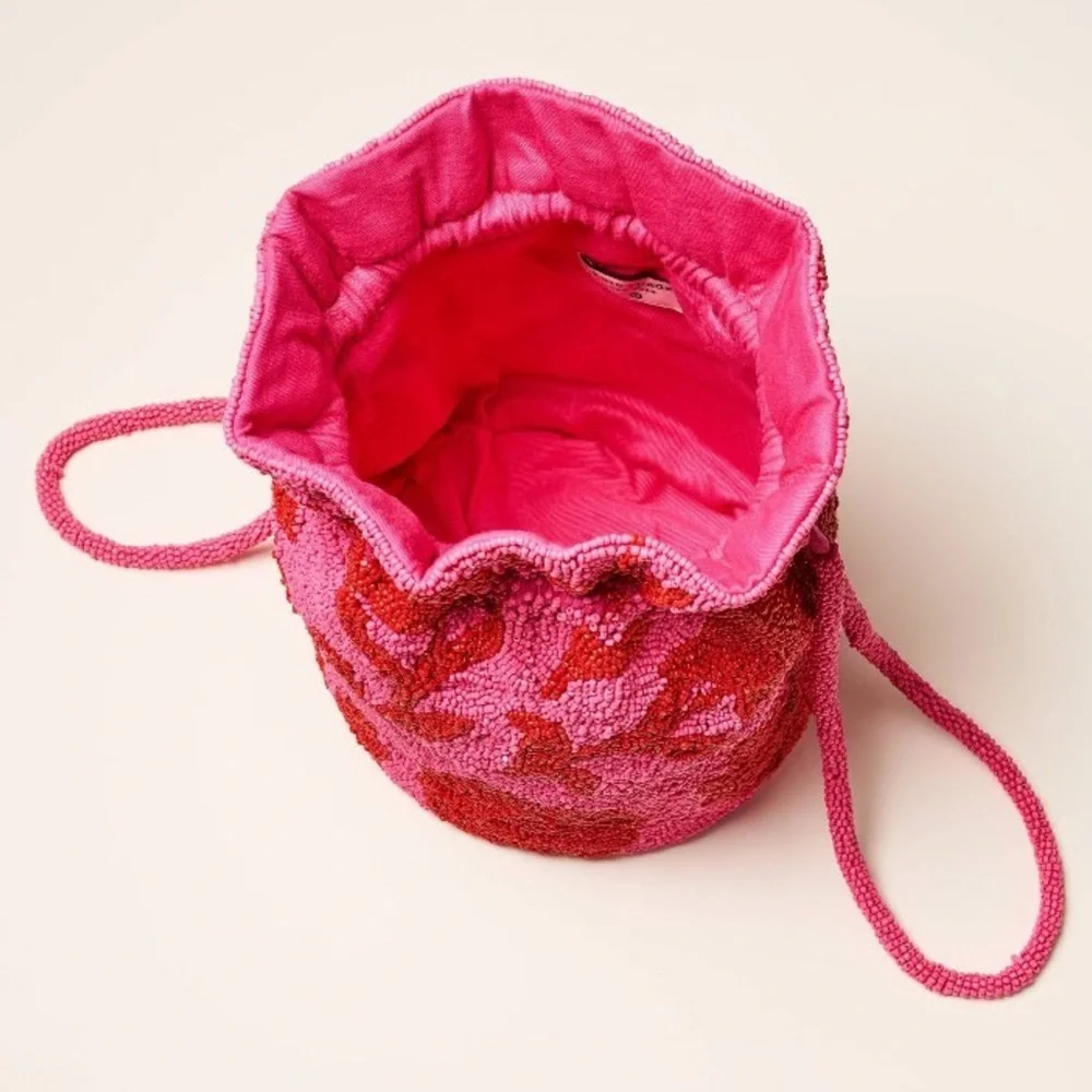 Kate Spade x Target Beaded Bucket Bag NWT